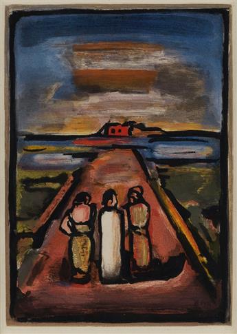 GEORGES ROUAULT Les Disciples.